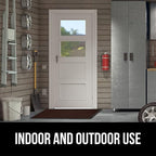 GORILLA GRIP 100% Waterproof All-Season WeatherMAX Doormat, US Designed Natural - Image 9