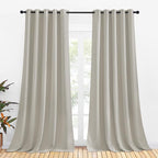 NICETOWN Thermal Insulated Natural Curtains by NICETOWN