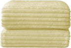 BEDELITE Fleece Blanket Twin Size – 3D Ribbed Jacquard Soft and Warm Decorative - Image 8