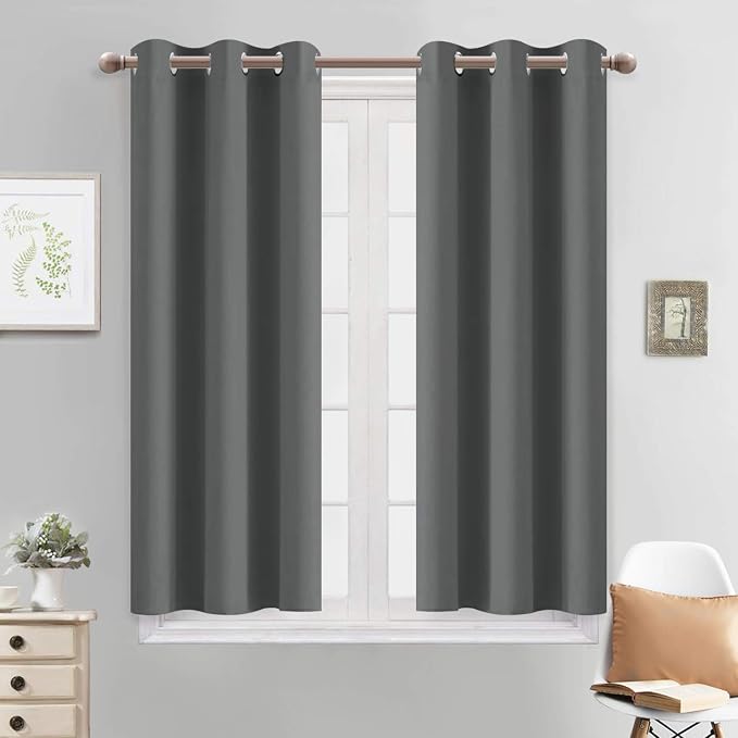 Yakamok Room Darkening Drapes Blackout Curtains Thermal Insulated Grommet by Yakamok