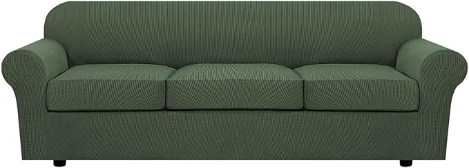 H.VERSAILTEX 4 Piece Stretch Sofa Covers by HVERSAILTEX