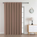 CUCRAF Khaki Blackout Curtains Customize, Rod Pocket Room Darkening Curtain by CUCRAF