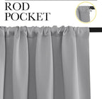 NICETOWN RV Blackout Curtains for Camper Windows, Short Room Darkening Home - Image 3