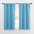 NICETOWN Kitchen Curtains for Small Windows, Privacy Thermal Insulated Blackout by NICETOWN
