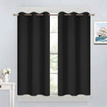 Yakamok Blackout Curtains for Bedroom, Room Darkening Thermal Insulated Grommet by Yakamok