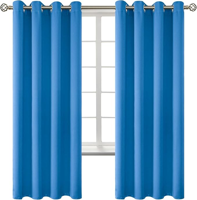 BGment Room Darkening Curtains 72 Inches Long by BGment