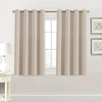 H.VERSAILTEX Blackout Curtain for Living Room Small Window Kitchen Blackout by HVERSAILTEX