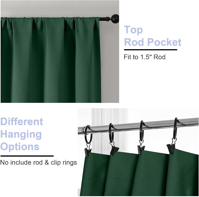 Simplebrand Blackout Extra 10ft Curtains - Image 4