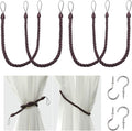 BEL AVENIR Curtain Rope Tiebacks, Drapery Rope Holdbacks by BELAVENIR