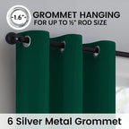 SimpleHome 100% Blackout Curtains - Image 5