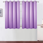 LEMOMO Blackout Curtains 66 x 54 Inch Long Lavender Curtains Set of 2 Panels by Lemomo