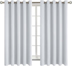 BGment Room Darkening Curtains 63 Inches Long by BGment