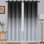 SimpleHome Ombre Room Darkening Curtains by SimpleHome