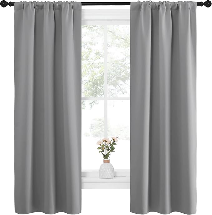 NICETOWN Kitchen Window Curtains 63 Long - Image 2