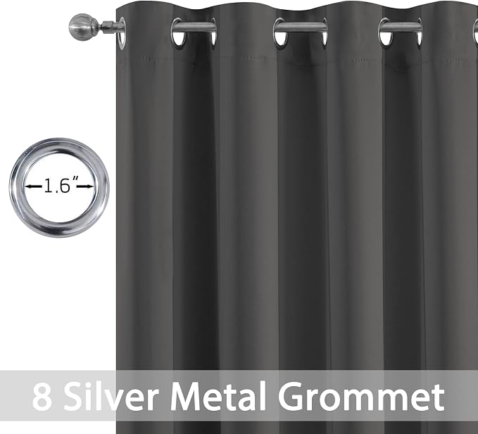 Yakamok 84 Inch Long Blackout Curtains - Image 2