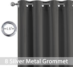 Yakamok 72 Inch Long Blackout Curtains - Image 3