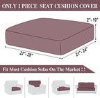 Couch Cushion Cover Seat Cushion Cover Stretch Armchair Cover Separate - Image 6