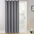 Yakamok Wide Thermal Blackout Patio Door Curtain Panel, Sliding Door Insulated by Yakamok