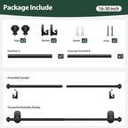 KAMANINA Curtain Rods No Drilling - Image 7
