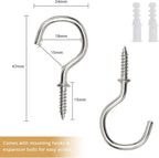 NICEEC 4 Pack Natural Cotton Rope Curtain Tiebacks Elegant Boho Style - Image 4