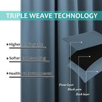 NICETOWN 100% Blackout Short Curtains - Image 6