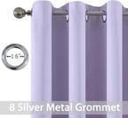 Yakamok Room Darkening Grommet Window Drapes Thermal Insulated Light Blocking - Image 3