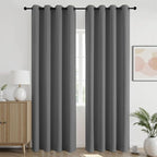 Joydeco Blackout Curtains 90 Inch Length 2 Panels Set, Thermal Insulated Long by JOYDECO