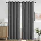 Joydeco Blackout Curtains 95 Inch Length 2 Panels Set, Thermal Insulated Long by JOYDECO