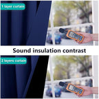 NICETOWN Full Shading Curtains 90" Long 2 Panels Set - Image 4