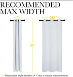 NICETOWN Room Darkening Curtain Panels - Image 8