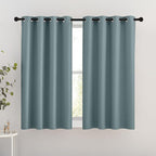 NICETOWN Blackout Greyish Blue Curtains by NICETOWN