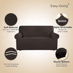 Easy-Going Stretch Loveseat Slipcover 1-Piece Sofa Cover Furniture Protector - Image 3