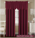 H.VERSAILTEX 2 Panels Christmas Blackout Curtain Valances - Image 2