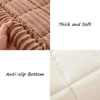 Couch Cover for Dogs Washable, Fuzzy Pet Couch Covers for 3 Cushion Sofa Pet - Image 5