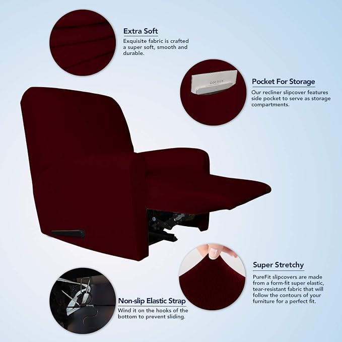 PureFit Super Stretch Chair Sofa Slipcover - Image 3
