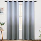 SimpleHome Ombre Curtains 42 x 84 Inch by SimpleHome