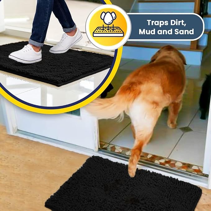 Muddy Mat® | Super Absorbent Door Mat Indoor, Microfiber Quick Dry Chenille - Image 3