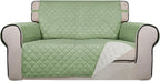 PureFit Reversible Quilted Sofa Cover, Water Resistant Slipcover Furniture by PureFit