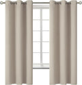 BGment Room Darkening Curtains 63 Inches Long by BGment