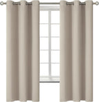 BGment Room Darkening Curtains 63 Inches Long by BGment