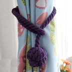 Melaluxe 2 Pack Curtain Tiebacks - Image 2