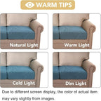 H.VERSAILTEX Super Stretch Individual Seat Cushion Covers Sofa Covers Couch - Image 7