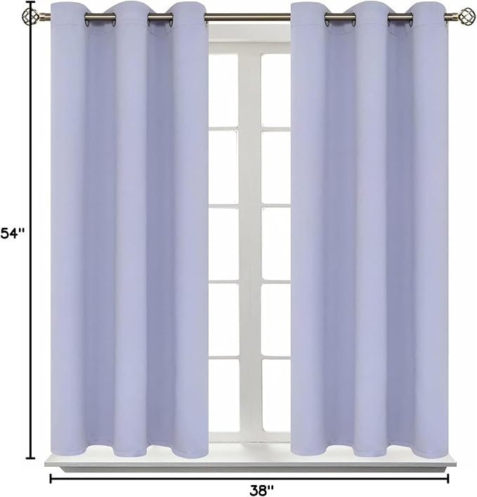 BGment Room Darkening Curtains 54 Inches Long - Image 9