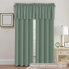 H.VERSAILTEX 4 Panels Blackout Valances - Image 3