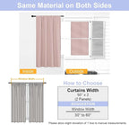 Simplebrand Ava Blush Blackout Curtains - Image 8