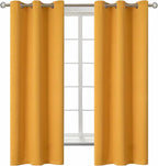 BGment Room Darkening Curtains 63 Inches Long by BGment