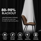 MIULEE Velvet Curtains Black Elegant Grommet Thermal Insulated Soundproof Room - Image 4