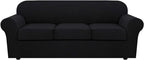 H.VERSAILTEX 4 Piece Stretch Sofa Covers by HVERSAILTEX