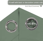 H.VERSAILTEX Blackout Patio Curtains 100 x 96 Inches - Image 3