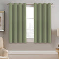 H.VERSAILTEX Blackout Curtain for Living Room Small Window Kitchen Blackout by HVERSAILTEX